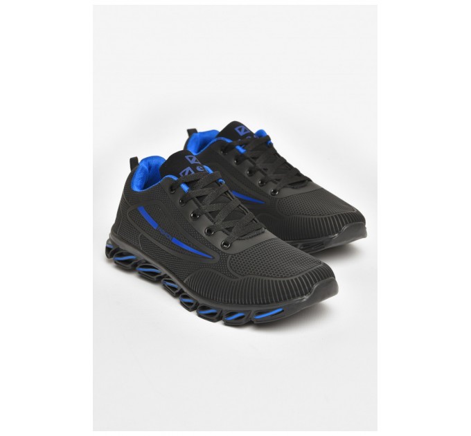 Кроссовки мужские черного цвета 206042L