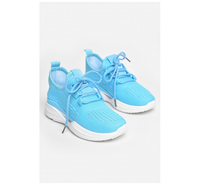 Кросівки дитячі текстильні блакитного кольору 206152L