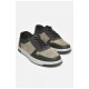 Кросівки чоловічі чорно-сірого кольору на шнурівці 206161L