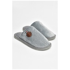 Капці кімнатні чоловічі сірого кольору 206363L