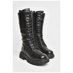 Демисезонные сапоги детские девочка черного цвета 206408L