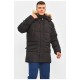 Куртка мужская еврозима черного цвета 206424L