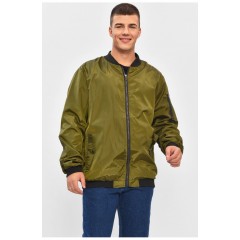 Вітровка чоловіча кольору хакі 206438L