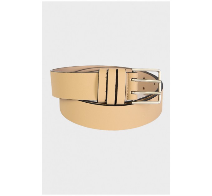 Ремень женский молочный 108 см 133466L