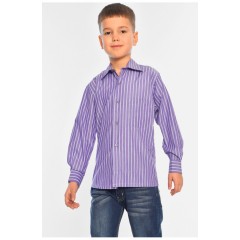 Сорочка дитяча хлопчик фіолетова 141084L