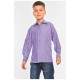 Сорочка дитяча хлопчик фіолетова 141084L