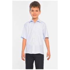 Сорочка дитяча хлопчик блакитна 148670L