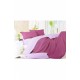 Комплект постільної білизни фіолетового кольору півторка 152472L