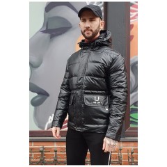 Пуховик мужской еврозима черный 152674L