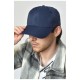 Кепка чоловіча темно-синього кольору 155982L
