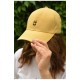 Кепка жіноча жовтого кольору 159867L