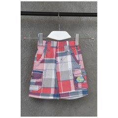 Шорти дитячі для хлопчика в клітинку 161050L