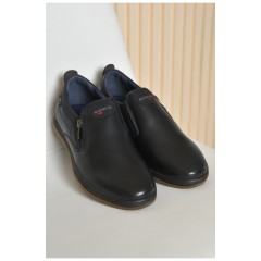 Туфлі дитячі для хлопчика чорного кольору 163812L