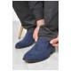 Туфлі чоловічі темно-синього кольору 166437L