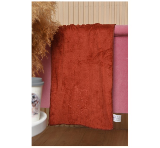 Рушник кухонний мікрофібра коричневого кольору 168219L