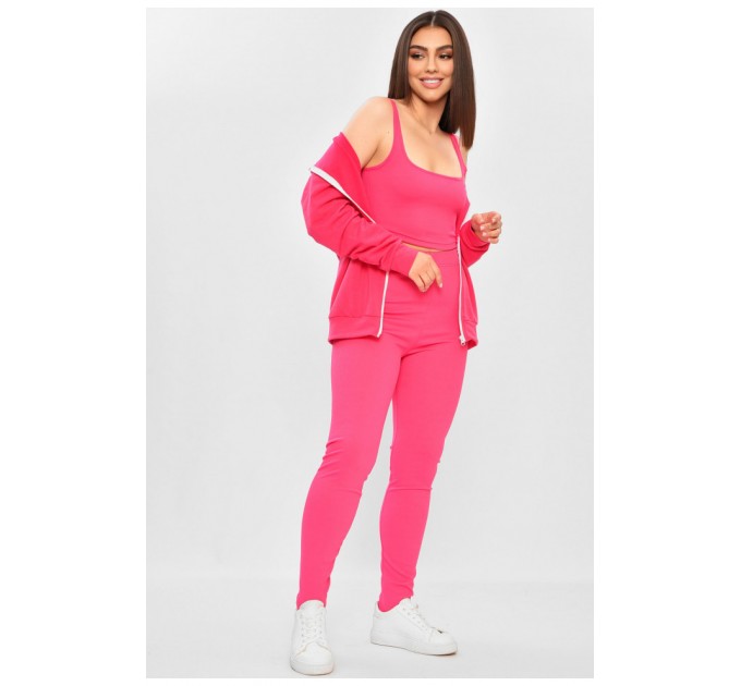 Костюм женский розового цвета 172705L