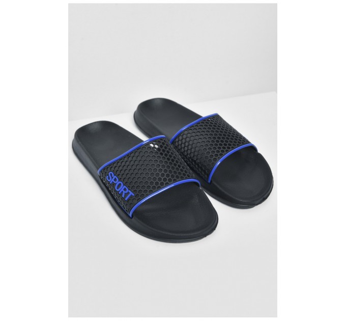 Шльопанці чоловічі чорного кольору 172752L