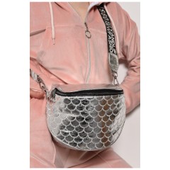 Бананка жіноча сірого кольору 174186L