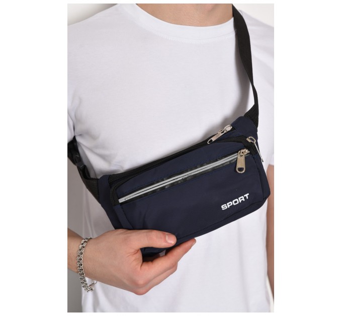 Бананка чоловіча темно-синього кольору 174304L