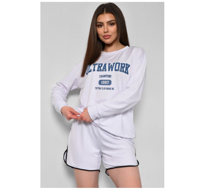 Костюм жіночий білого кольору 174759L