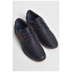 Туфлі підліткові для хлопчика темно-синього кольору 176112L