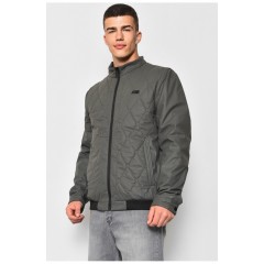 Куртка чоловiча демicезонна сірого кольору 176824L