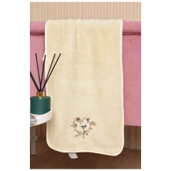 Полотенце кухонное микрофибра бежевого цвета 177714L