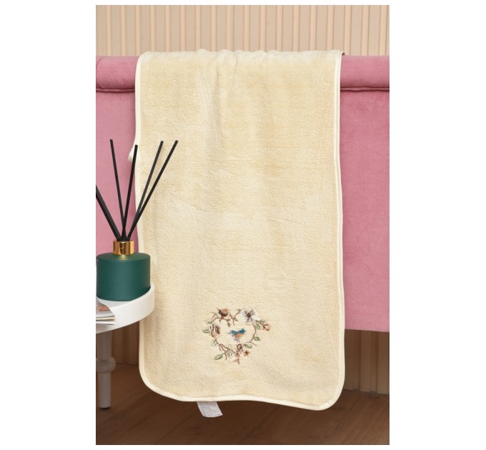 Рушник кухонний мікрофібра бежевого кольору 177714L