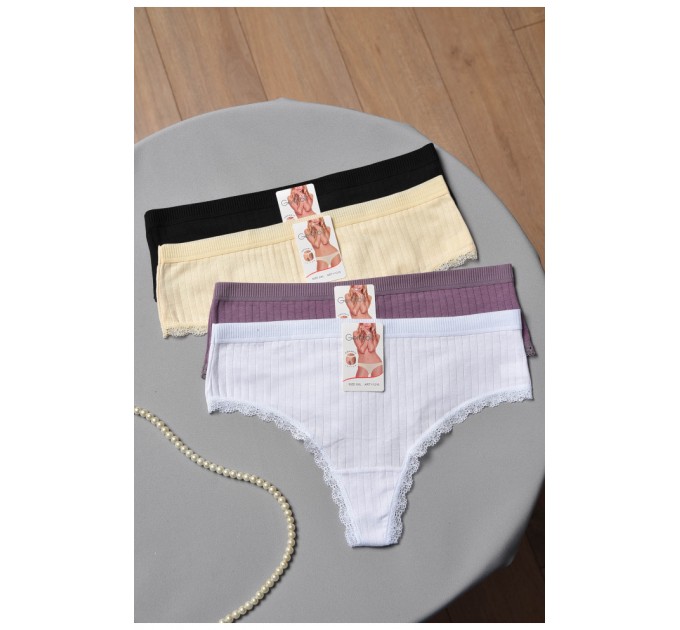 Набор стринг женских 4 штуки 177886L