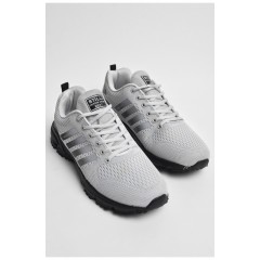 Кроссовки мужские текстиль серого цвета 178049L