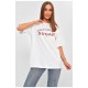 Футболка жіноча білого кольору 178256L