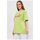 Футболка жіноча зеленого кольору 178263L