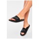 Шльопанці жіночі чорного кольору 178521L
