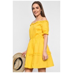 Сарафан жіночий жовтого кольору 178975L