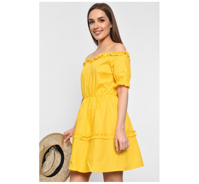 Сарафан жіночий жовтого кольору 178975L