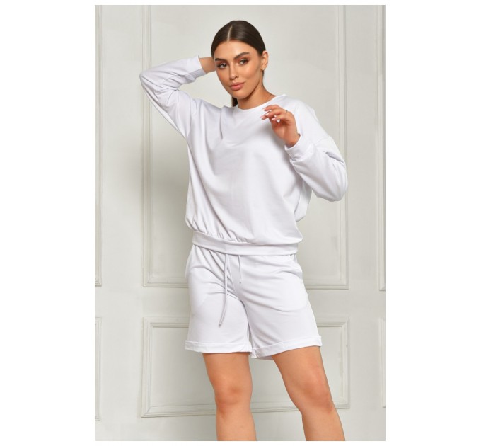 Костюм женский белого цвета 179608L