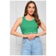 Топ жіночий зеленого кольору 179737L