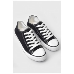 Кеди чоловічі чорного кольору текстиль 179938L