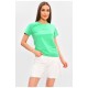 Футболка жіноча зеленого кольору 180287L