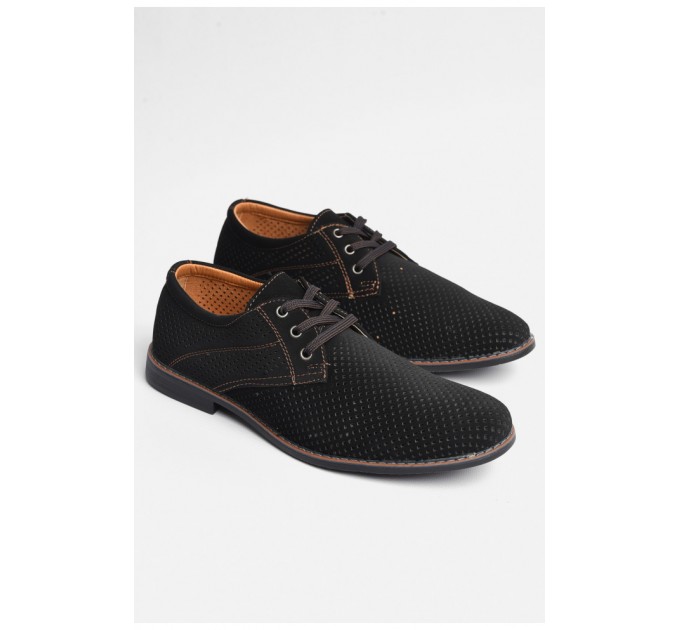 Туфлі чоловічі чорного кольору 181640L