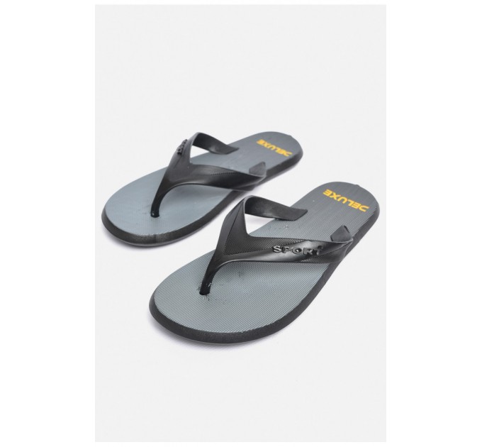 Вьетнамки мужские серого цвета 181952L