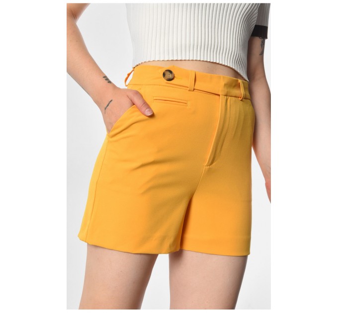 Шорти жіночі жовтого кольору 183617L