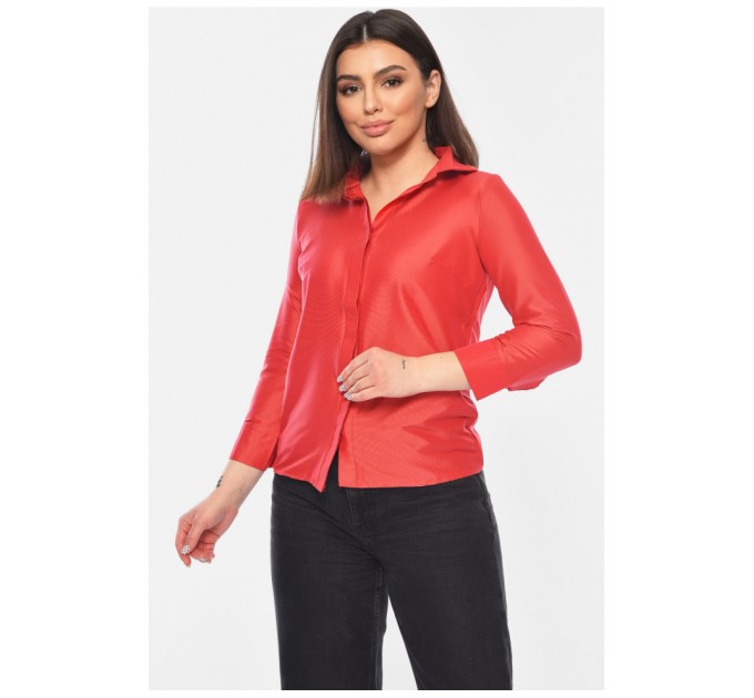 Сорочка жіноча коралового кольору 183828L