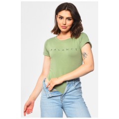 Боди женское светло-зеленого цвета 183882L