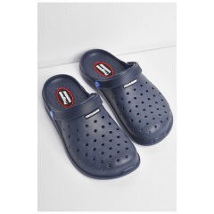 Кроксы мужские темно-синего цвета 184089L