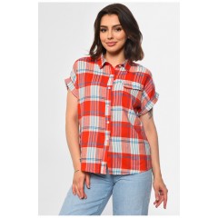 Сорочка жіноча червоного кольору 184093L