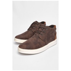 Ботинки мужские демисезонные коричневого цвета 184267L