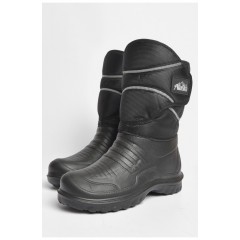 Дутики чоловічі піна на хутрі чорного кольору 185496L