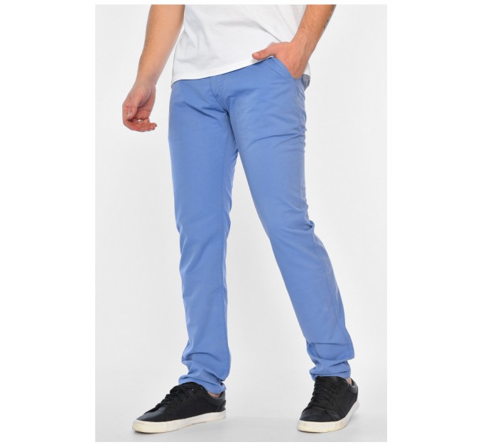 Штани чоловічі блакитного кольору 185786L