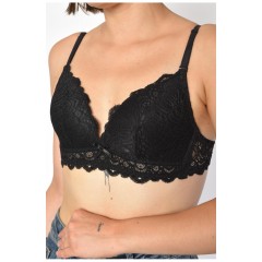 Бюстгальтер жіночий чорного кольору чашка В 186303L